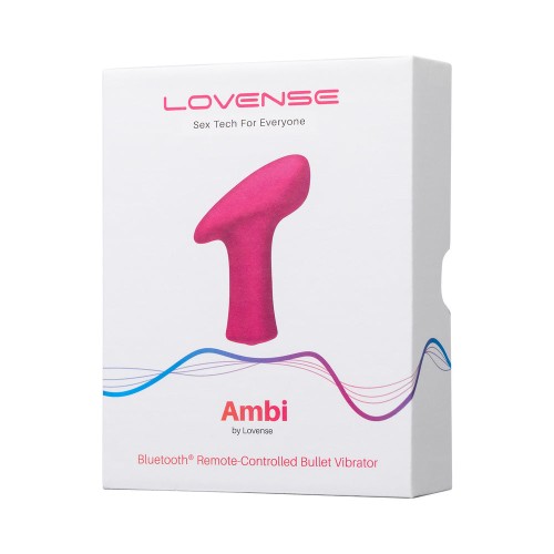 Lovense Ambi Programmable Bluetooth Bullet Vibrator