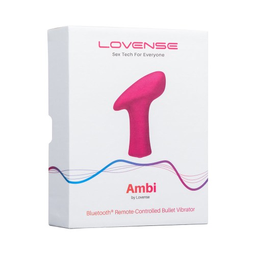 Vibrador Bullet Programable Bluetooth Lovense Ambi