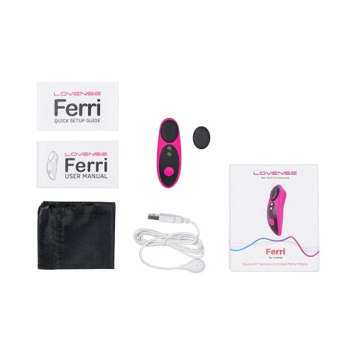 Vibrador Bluetooth Lovense Ferri