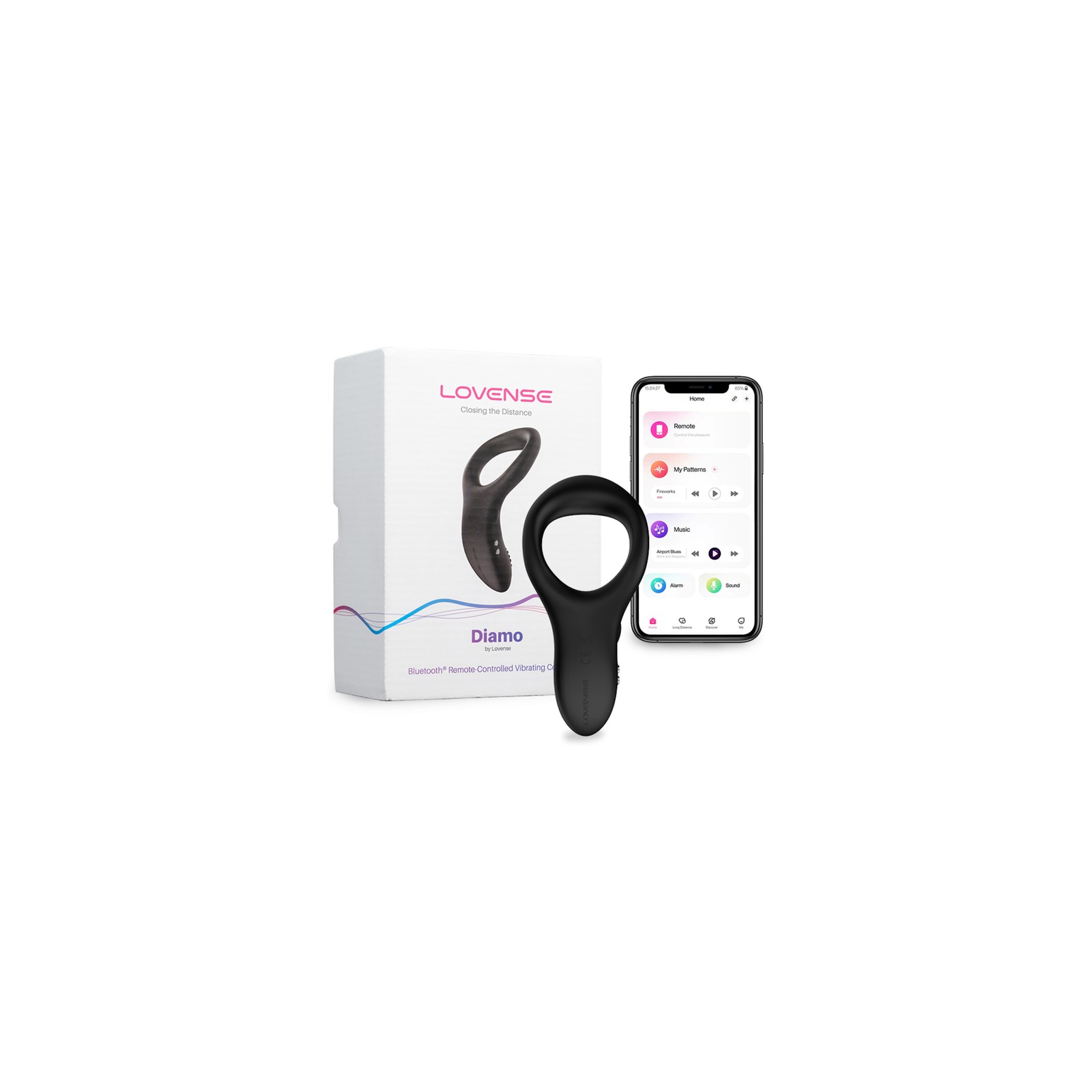 Lovense Diamo Bluetooth Vibrating Cockring