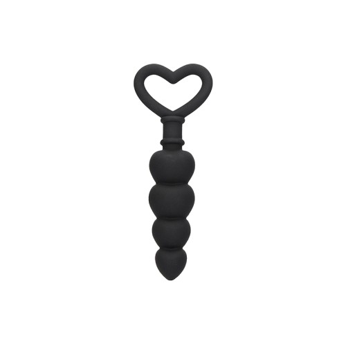 Ouch! Silicone Anal Love Beads for Enhanced Pleasure