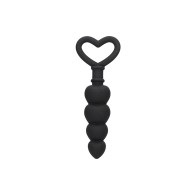 Ouch! Silicone Anal Love Beads for Enhanced Pleasure