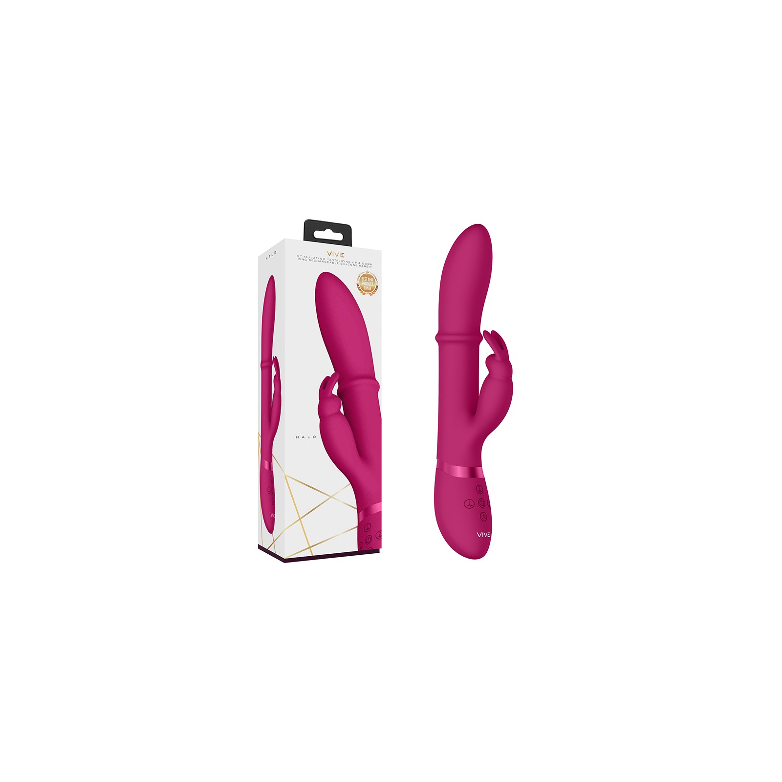 Vibrador Conejo Recargable VIVE HALO