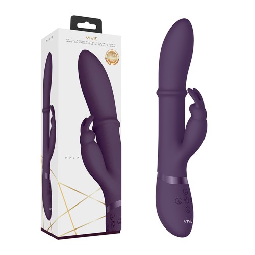 VIVE HALO Anillo Estimulante Recargable Vibrador Conejito