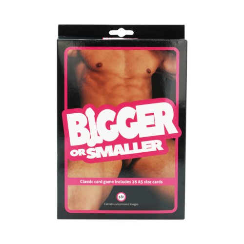 Play Wiv Me Bigger or Smaller Card Game for Hilarious Fun