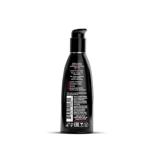 Lubricante a Base de Agua Wicked Aqua Cherry para Placer Sensual