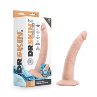 Dr. Skin Glide Realistic Self-Lubricating Dildo