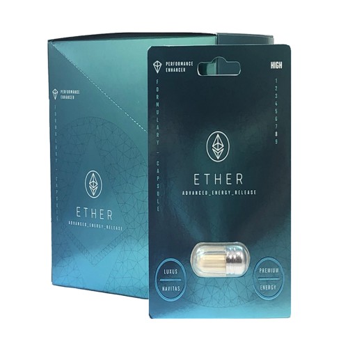 Ether Male Enhancement Pill Display 24 Pack