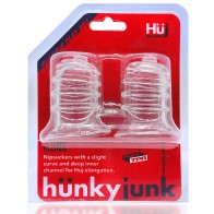 hunkyjunk ELONG Wide-Base Nipsucker Clear