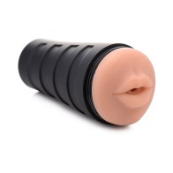 Curve Toys Mistress Karla Deluxe Mouth Stroker Medium - Ultimate Pleasure