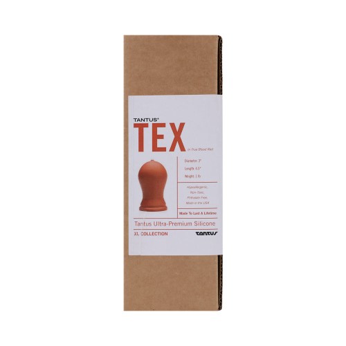 Tantus Tex Anal Plug Ruby - Safe Pleasure