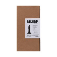 Tantus Bishop Dildo Onyx - Premium Silicone Toy