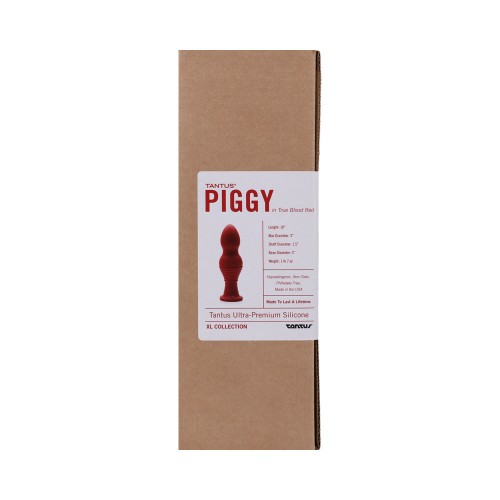 Tantus Piggy Ruby Dildo for Premium Pleasure