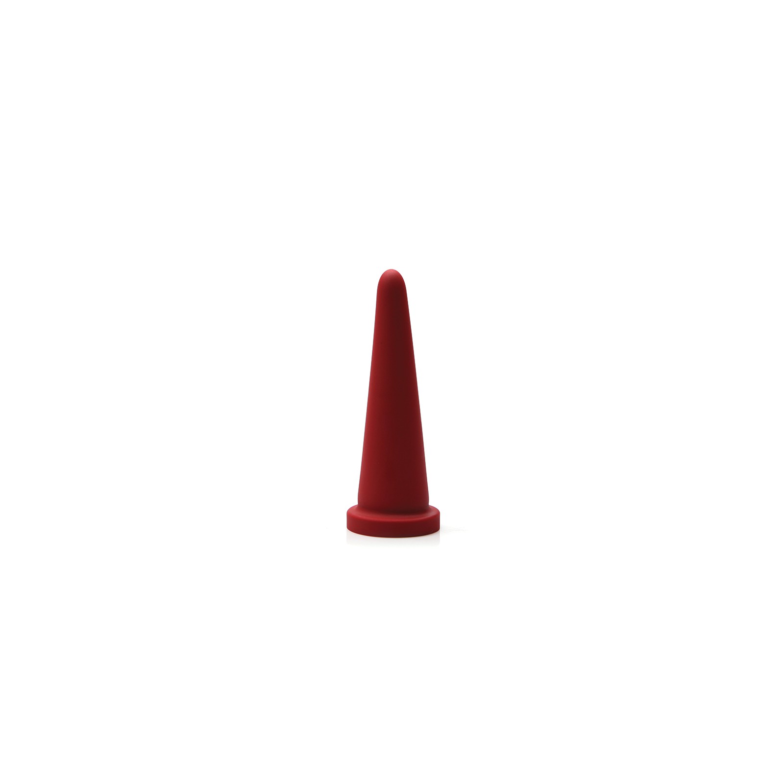 Tantus Cone Small Dildo Ruby