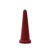 Tantus Cone Small Dildo Ruby