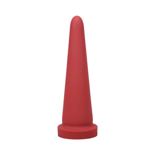 Tantus Cone Small Dildo Ruby