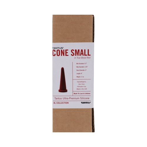 Tantus Cone Small Dildo Ruby