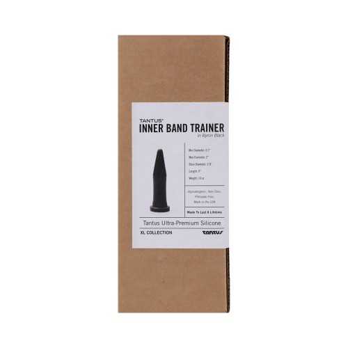 Tantus Inner Band Trainer Dildo Onyx