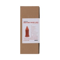 Tantus Inner Band Trainer Large Dildo Ruby