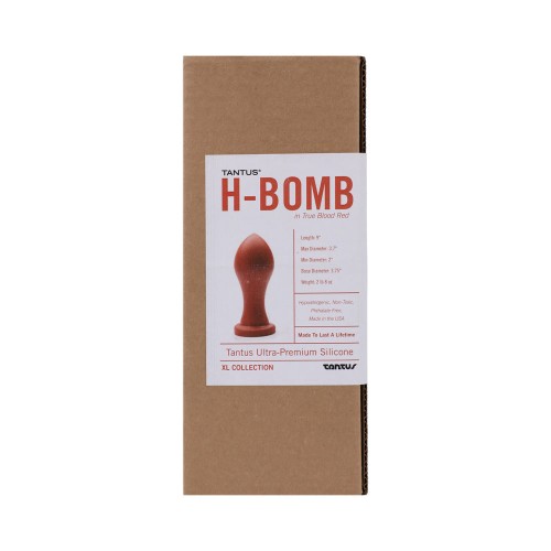 Tantus H-Bomb Ruby Dildo