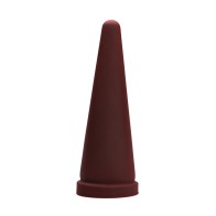 Dildo Cone Grande Firme Garnet