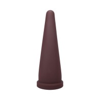 Dildo Cone Grande Firme Garnet