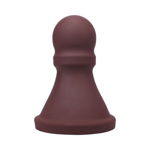 Tantus The Pawn Firm Dildo Garnet