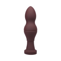 Tantus Piggy Firm Dildo Garnet - Ultra-Premium