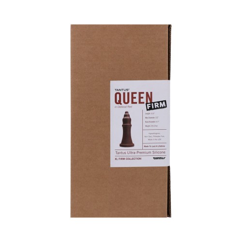 Tantus The Queen Firm Dildo - Garnet