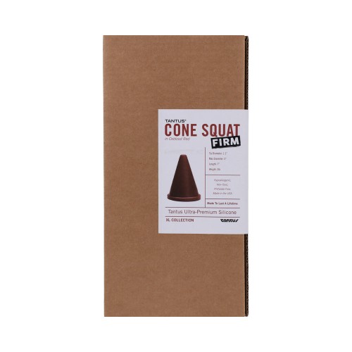 Dildo Firme Cone Squat Tantus Garnet Compra Online