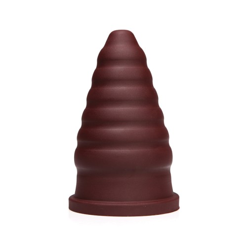 Dildo Firme Cone Ripple - Máximo Estiramiento y Emoción