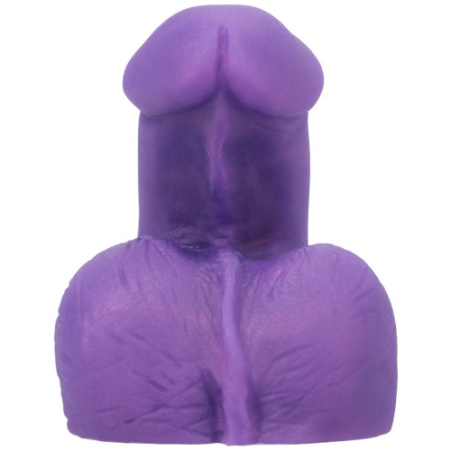 Packer de Silicona Tantus On the Go en Amatista para Uso Realista