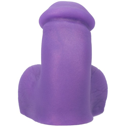 Packer de Silicona Tantus On the Go en Amatista para Uso Realista