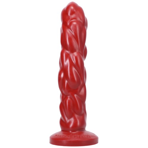 Tantus Paisley Textured Dildo Ruby