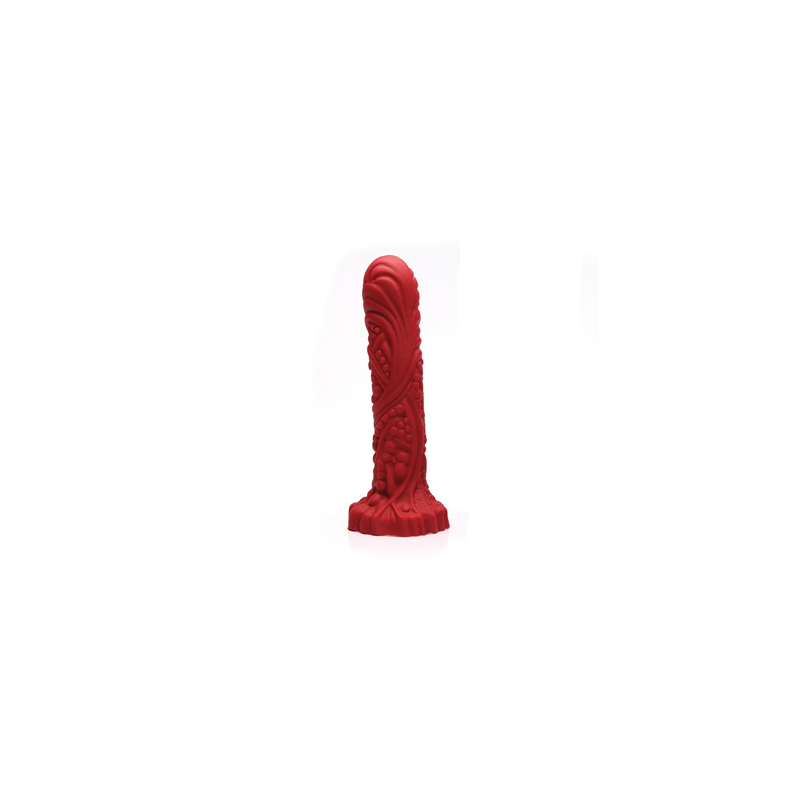 Dildo Texturizado Tantus Groove Rojo Verdadero