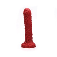 Dildo Texturizado Tantus Groove Rojo Verdadero