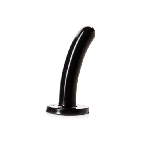 Tantus Silk Medium Dildo Black - Perfect for Beginners