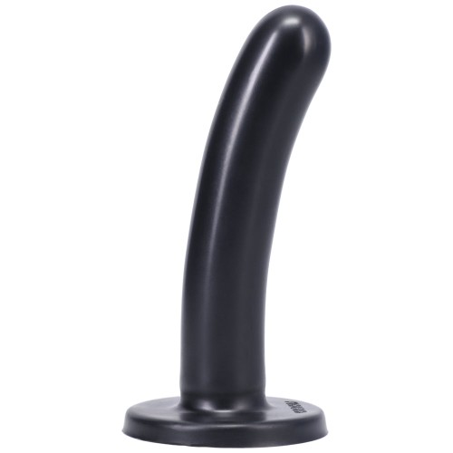 Tantus Silk Medium Dildo Black - Perfect for Beginners