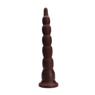 Tantus Cowboy Beaded Dildo Garnet