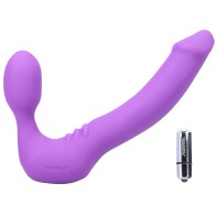 Dildo Vibrador Strapless Classic de Tantus - Lavanda