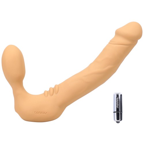 Dildo Vibrador Sin Arnés Tantus Real Miel