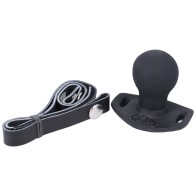 Ballgag para Principiantes Tantus - Onyx - Introducción al Juego Sensorial