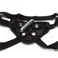 Tantus Velvet Vibrating Strap-On Harness for Pleasure