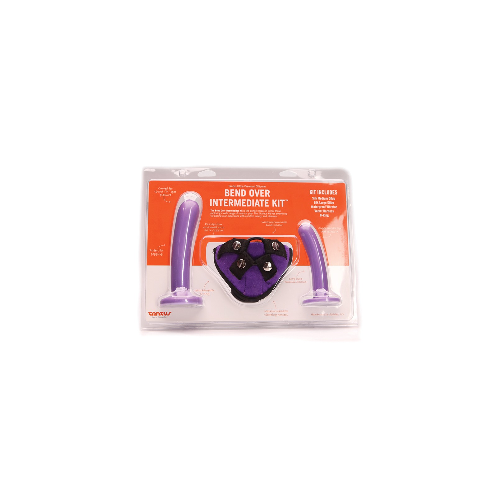 Tantus Bend Over Intermediate Strap-On Kit