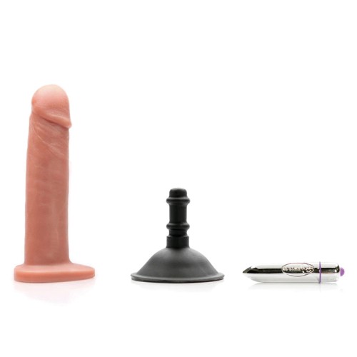 Kit Dildo Vibrador Alan O2 de Tantus