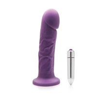 Kit de Dildo Vibrador Goliath Suave Amatista