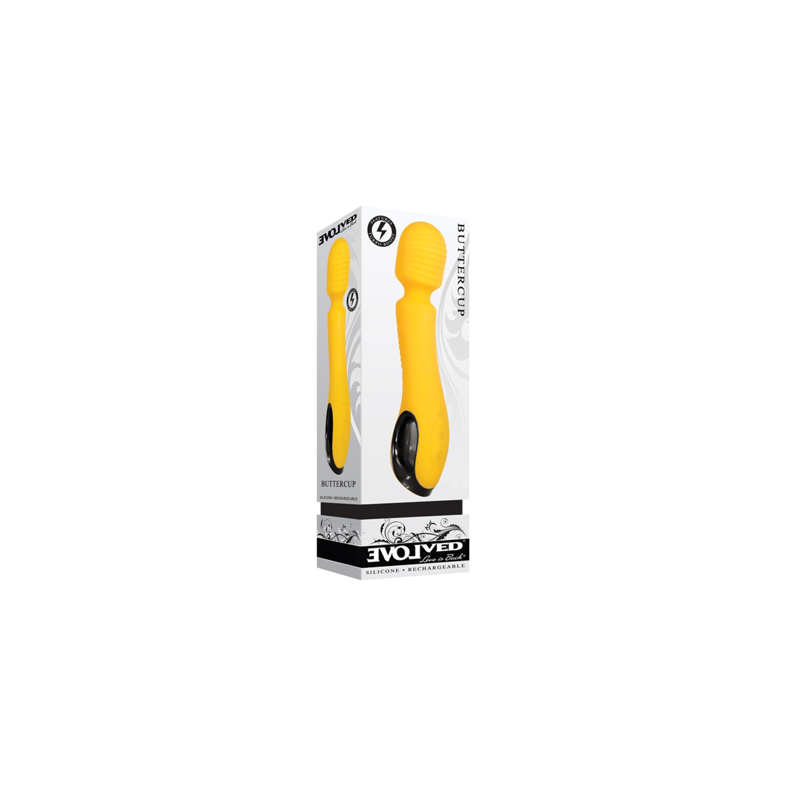 Evolved Buttercup Rechargeable Wand Vibrator Yellow