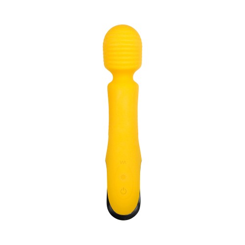 Evolved Buttercup Rechargeable Wand Vibrator Yellow