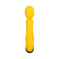 Evolved Buttercup Rechargeable Wand Vibrator Yellow