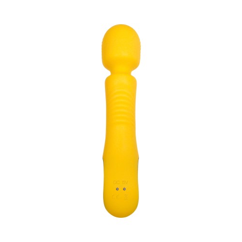 Evolved Buttercup Rechargeable Wand Vibrator Yellow